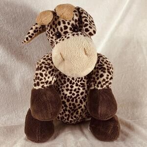Animal Alley Toys R Us Giraffe 12" Sitting Brown Spotted Plush Stuffed Animal​​